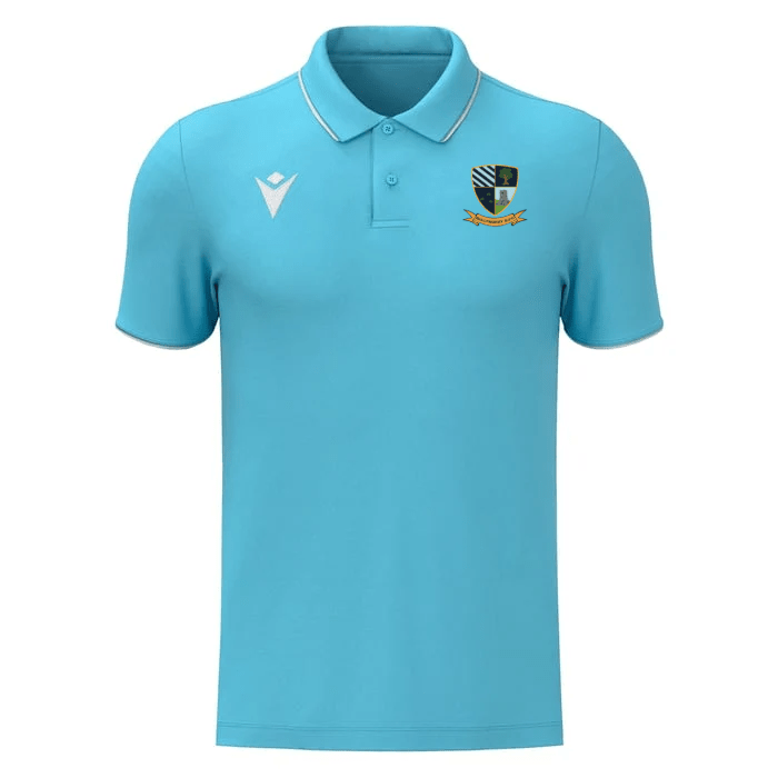 Ballymoney Rugby Club - Draco Hero Short Sleeve Polo Shirt - Columbia -Macron- Stash Shop