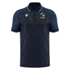 Ballymoney Rugby Club - Echoes Polo - Navy -Macron- Stash Shop