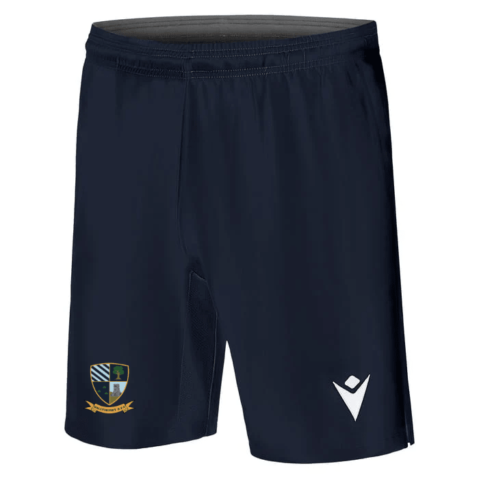 Ballymoney Rugby Club - Elm Shorts - Navy -Macron- Stash Shop