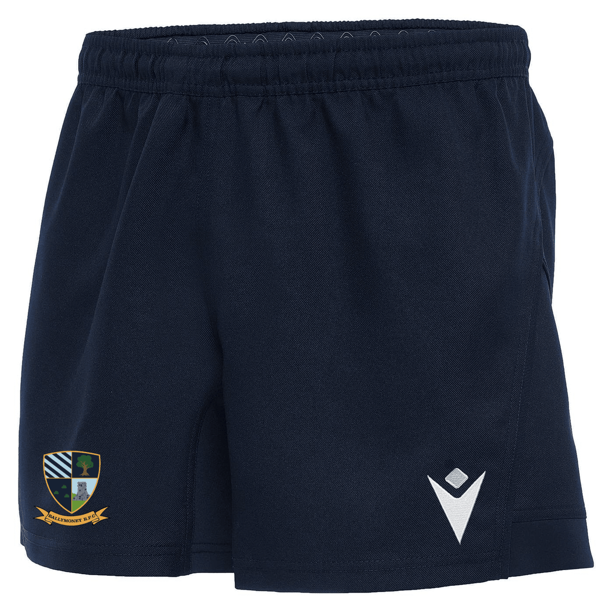 Ballymoney Rugby Club - Hestia Shorts - Navy -Macron- Stash Shop