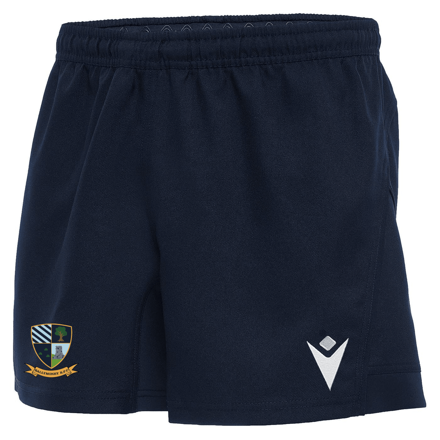 Ballymoney Rugby Club - Hestia Shorts - Navy -Macron- Stash Shop