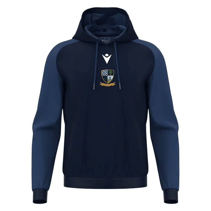 Ballymoney Rugby Club - Horn Hoody - Navy -Macron- Stash Shop