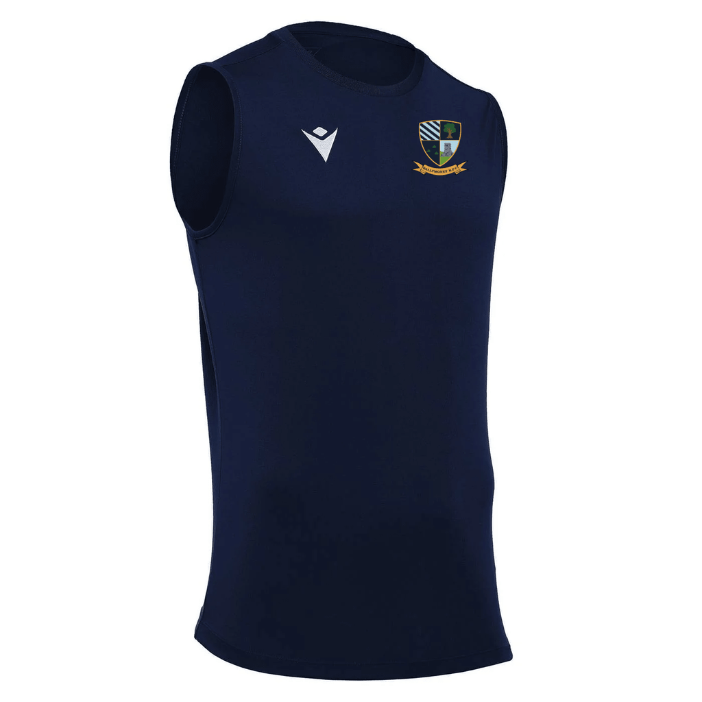 Ballymoney Rugby Club - Kesil Shirt SL - Navy -Macron- Stash Shop