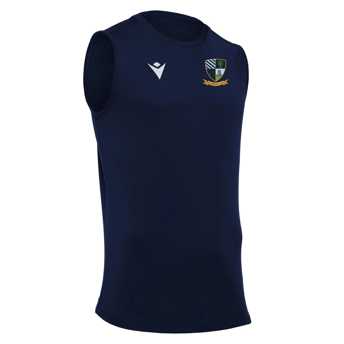 Ballymoney Rugby Club - Kesil Shirt SL - Navy -Macron- Stash Shop