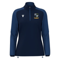 Ballymoney Rugby Club - Lena Women's 1/4 Zip Top - Navy -Macron- Stash Shop