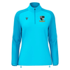 Ballymoney Rugby Club - Lena Women's 1/4 Zip Top - Neon Sky -Macron- Stash Shop