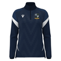 Ballymoney Rugby Club - Leona 1/4 Zip Womens Top - Navy -Macron- Stash Shop