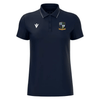 Ballymoney Rugby Club - Melody Women's Short Sleeve Polo Shirt - Navy -Macron- Stash Shop