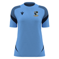 Ballymoney Rugby Club - Naga Womens Shirt Short Sleeve - Ice Sky/Navy -Macron- Stash Shop