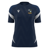 Ballymoney Rugby Club - Naga Womens Shirt Short Sleeve - Navy -Macron- Stash Shop