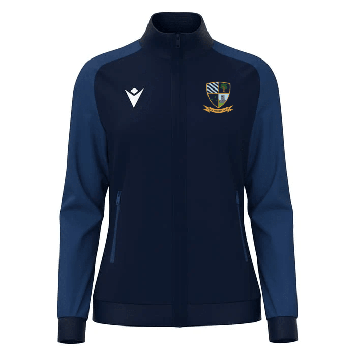 Ballymoney Rugby Club - Rama Women's Full Zip Top - Navy -Macron- Stash Shop