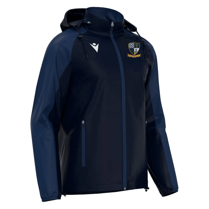 Ballymoney Rugby Club - Rivendell Shower Jacket - Navy -Macron- Stash Shop