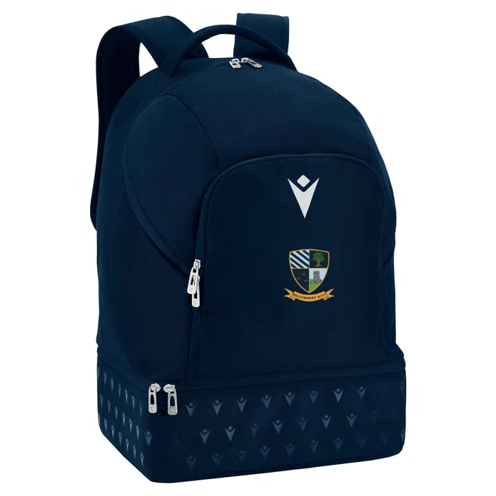 Ballymoney Rugby Club - Rookie Backpack - Navy -Macron- Stash Shop