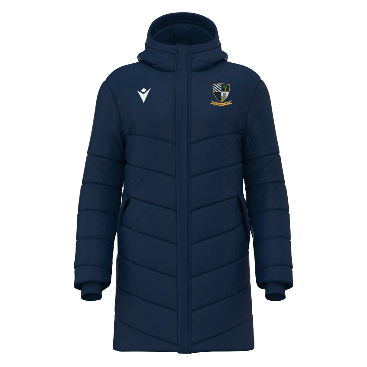 Ballymoney Rugby Club - Subzero Jacket - Navy -Macron- Stash Shop