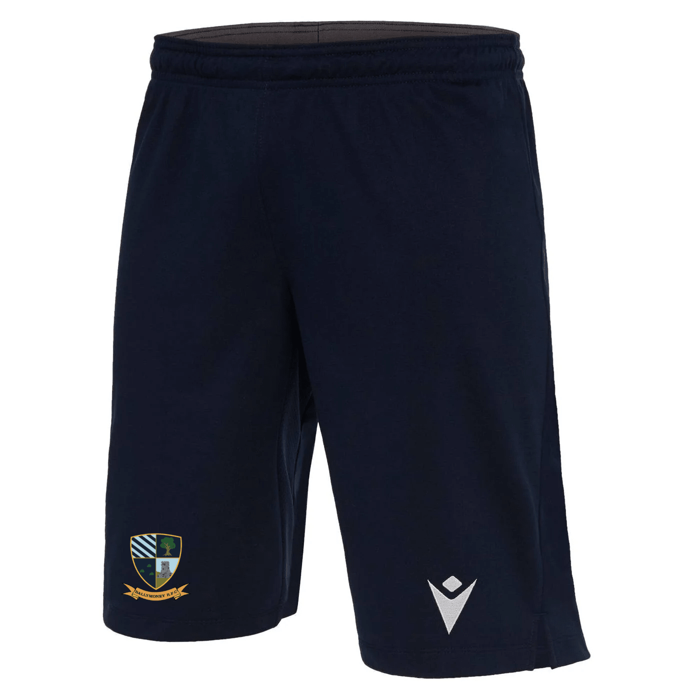 Ballymoney Rugby Club - Volga Shorts - Navy -Macron- Stash Shop