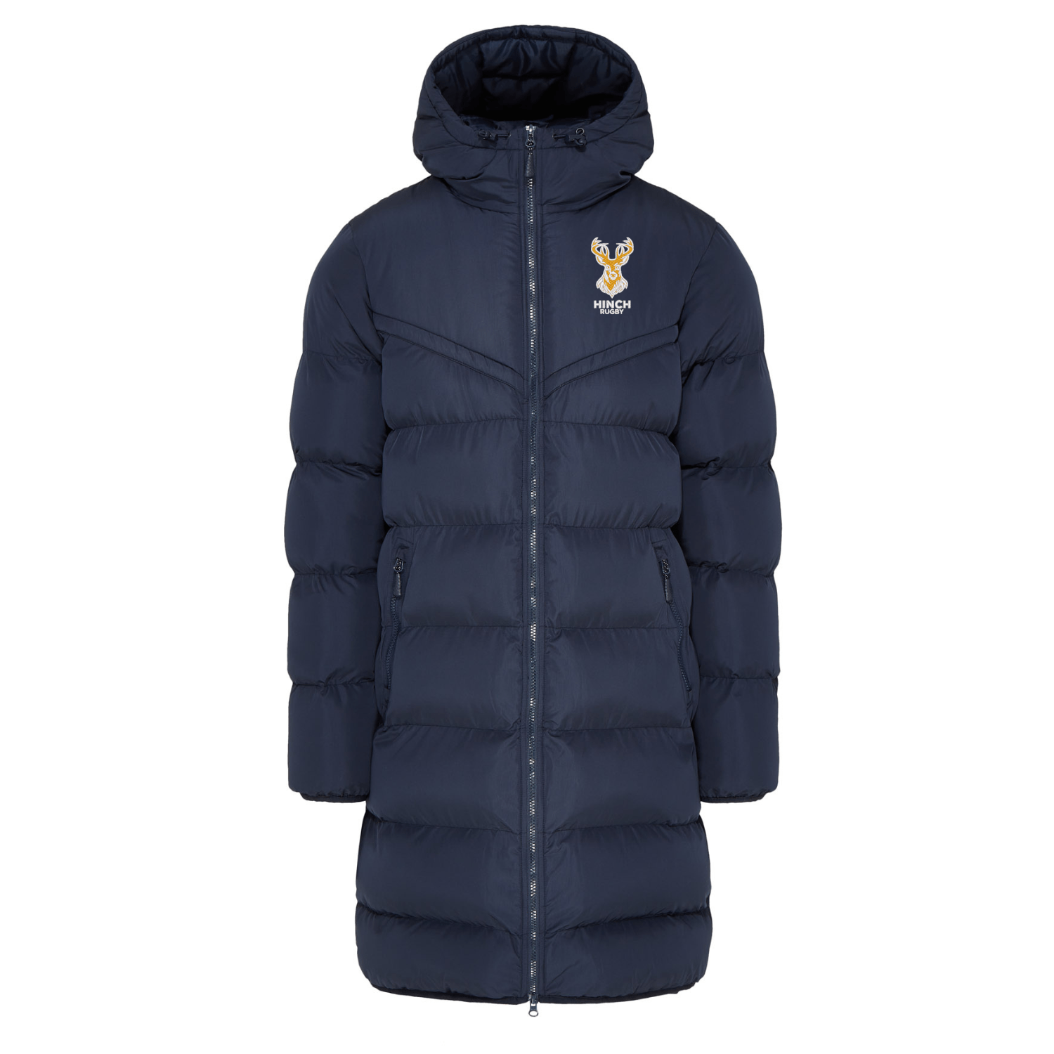 Ballynahinch Rugby Club - Chevron Puffer Coat - Stash Shop - Stash Shop