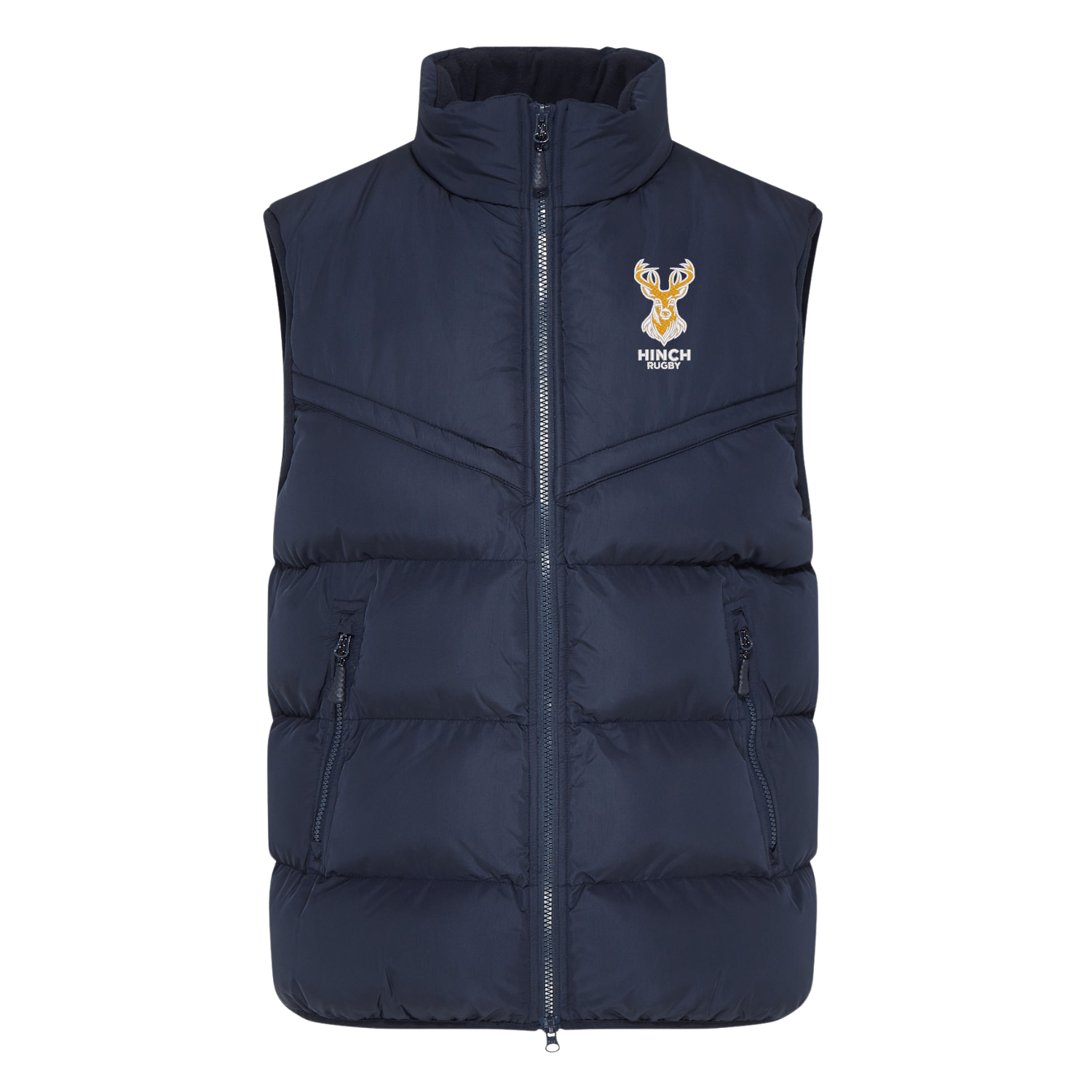 Ballynahinch Rugby Club - Chevron Puffer Gilet - Stash Shop - Stash Shop
