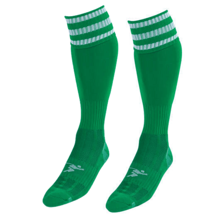 Ballynahinch Rugby Club - Core Sock - Green/White - Stash Shop - Stash Shop
