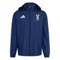 Ballynahinch Rugby Club - Entrada 26 Hooded Multi Jacket - Navy -adidas- Stash Shop