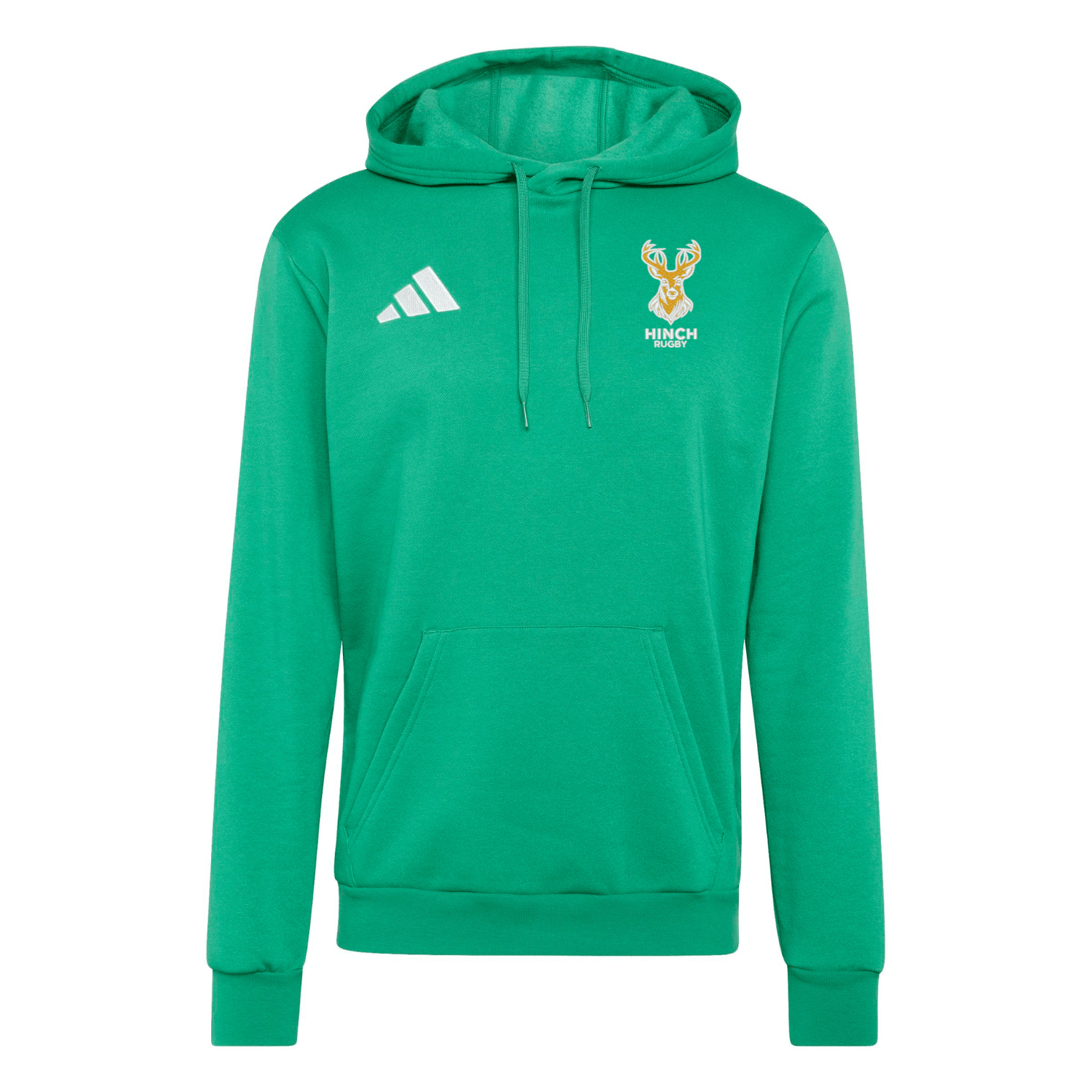 Ballynahinch Rugby Club - Entrada 26 Pull-Over Cotton Hoodie - Green -adidas- Stash Shop