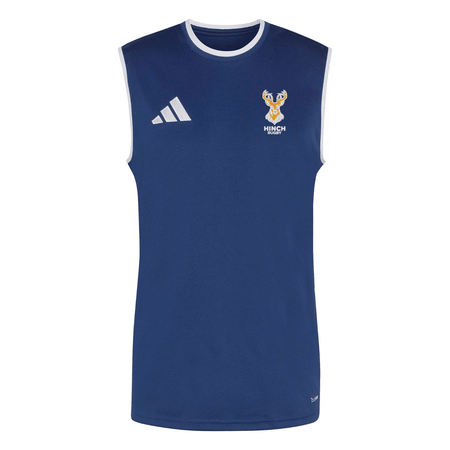 Ballynahinch Rugby Club - Entrada 26 Sleeveless Shirt- Navy -adidas- Stash Shop