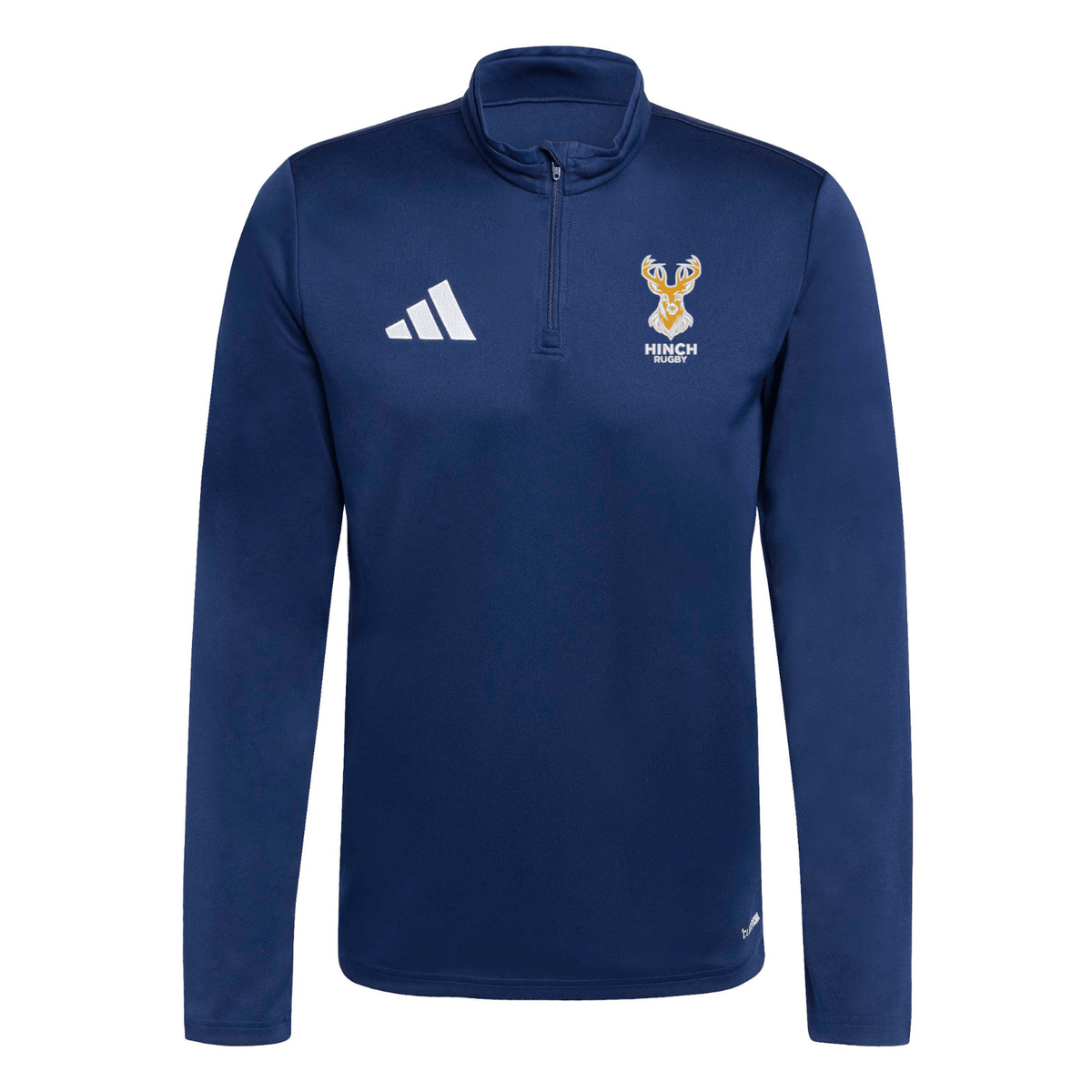 Ballynahinch Rugby Club - Entrada 26 Slim-Fit 1/4-Zip Training Top - Navy -adidas- Stash Shop