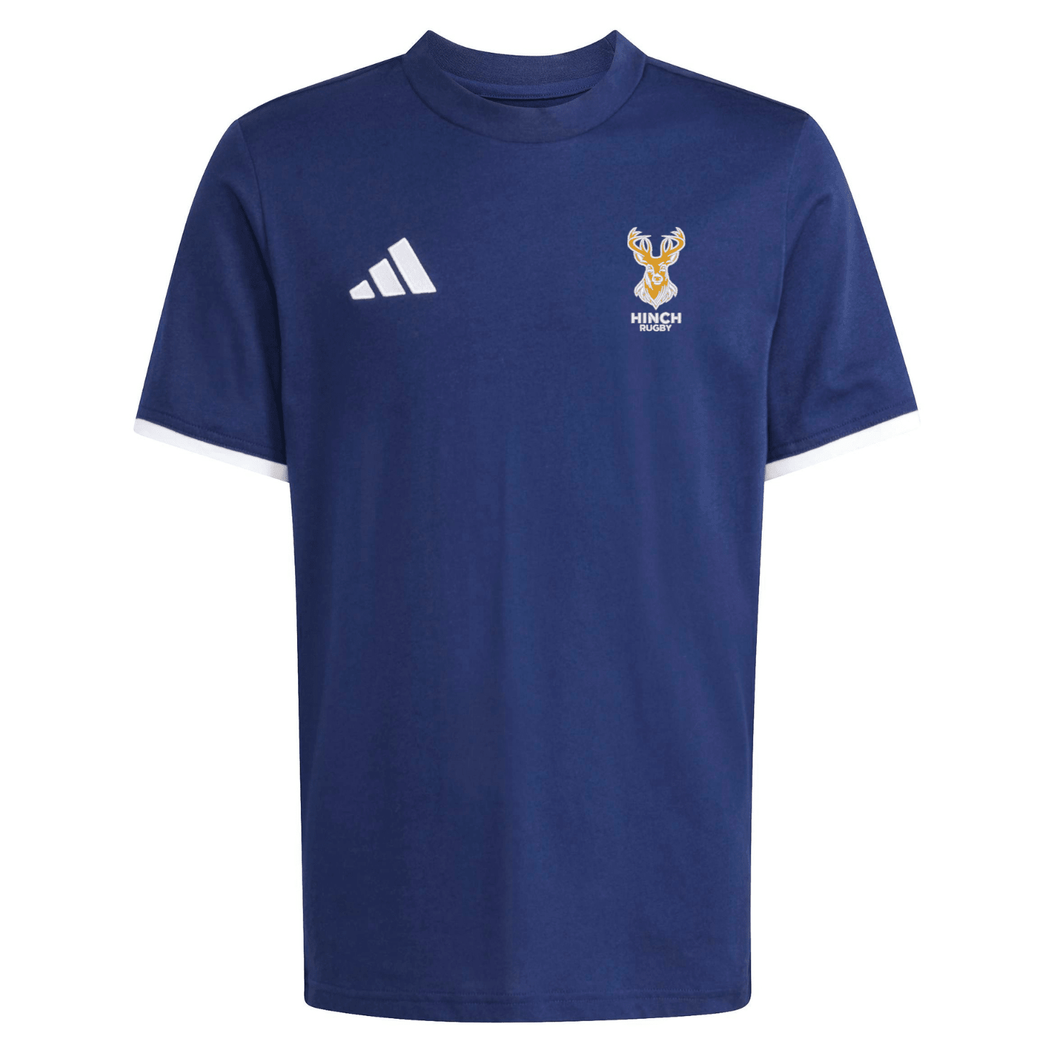 Ballynahinch Rugby Club - Entrada 26 SS Cotton Tee - Navy -adidas- Stash Shop