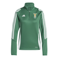 Ballynahinch Rugby Club - Fitted Tiro Laides 1/4 Zip - Green - adidas - Stash Shop