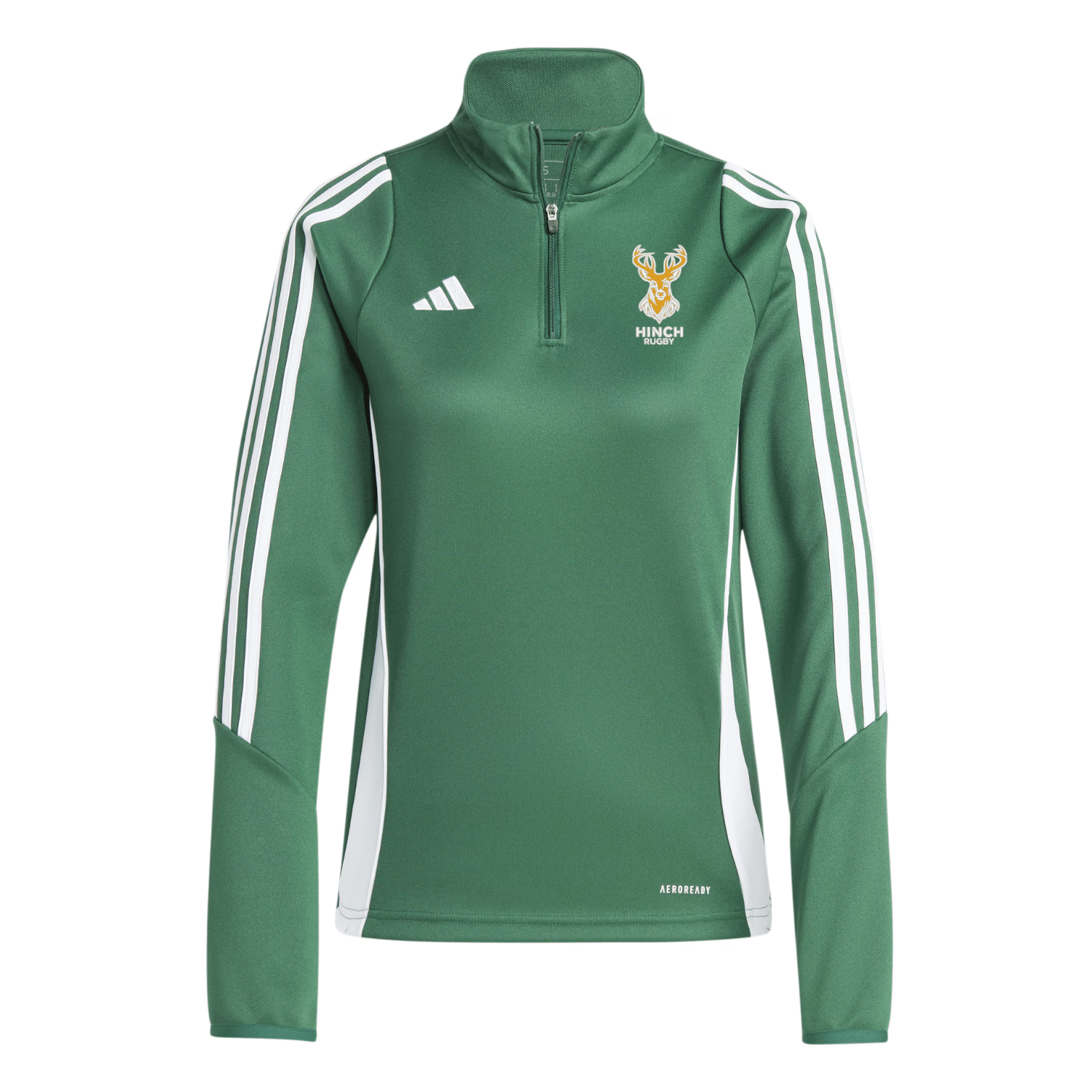 Ballynahinch Rugby Club - Fitted Tiro Laides 1/4 Zip - Green - adidas - Stash Shop