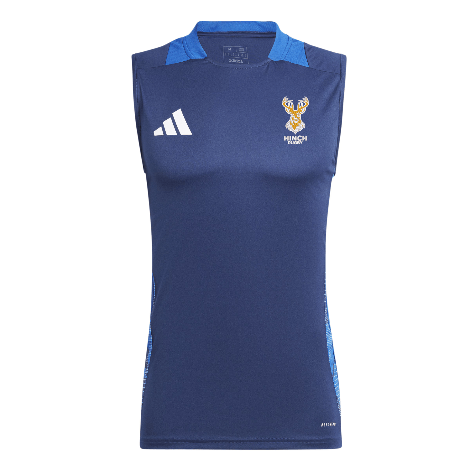 Ballynahinch Rugby Club - Gym Vest - Navy - adidas - Stash Shop