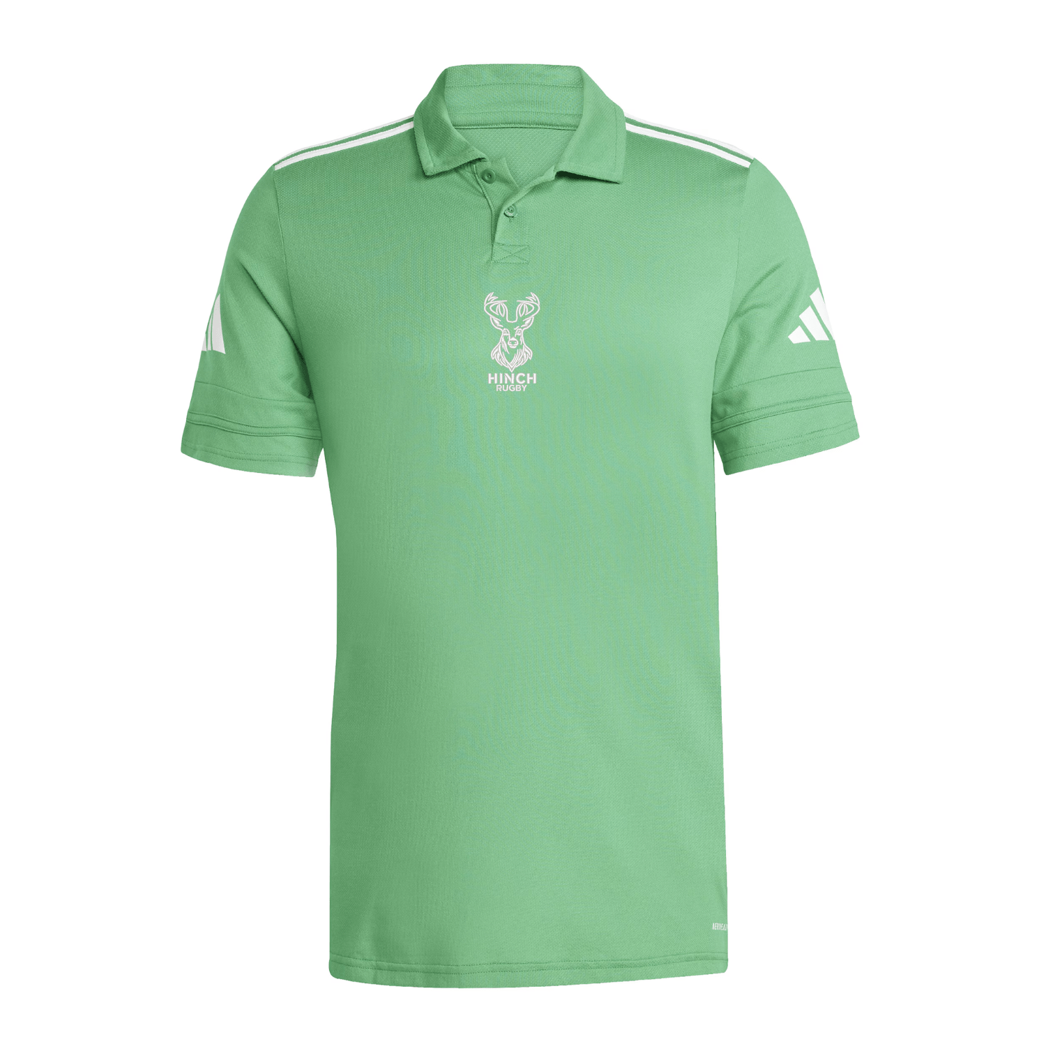 Ballynahinch Rugby Club - Logo Polo - Green - adidas - Stash Shop