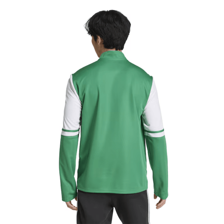 Ballynahinch Rugby Club - Poly Contrast 1/4 Zip - Green - adidas - Stash Shop