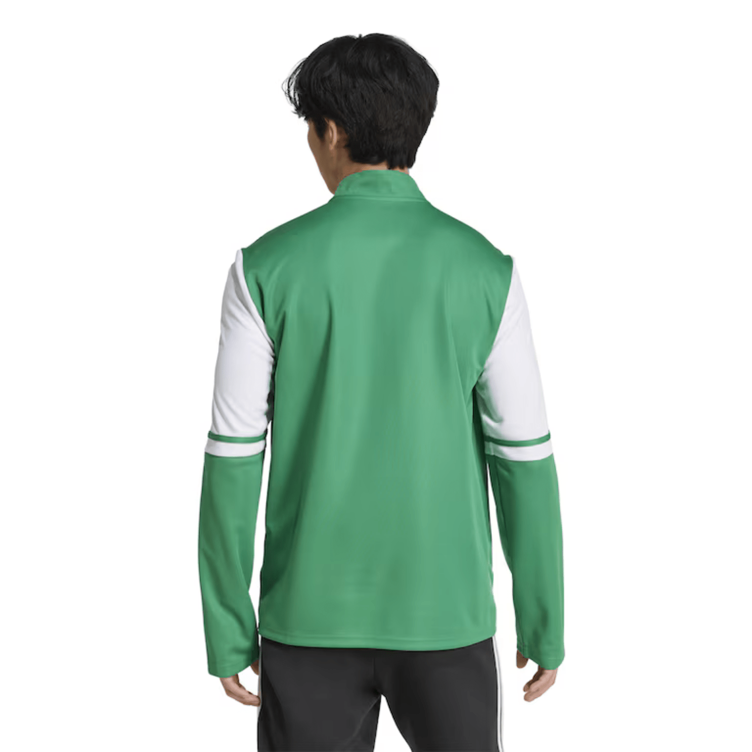 Ballynahinch Rugby Club - Poly Contrast 1/4 Zip - Green - adidas - Stash Shop