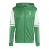 Ballynahinch Rugby Club - Poly Contrast Hood - Green - adidas - Stash Shop