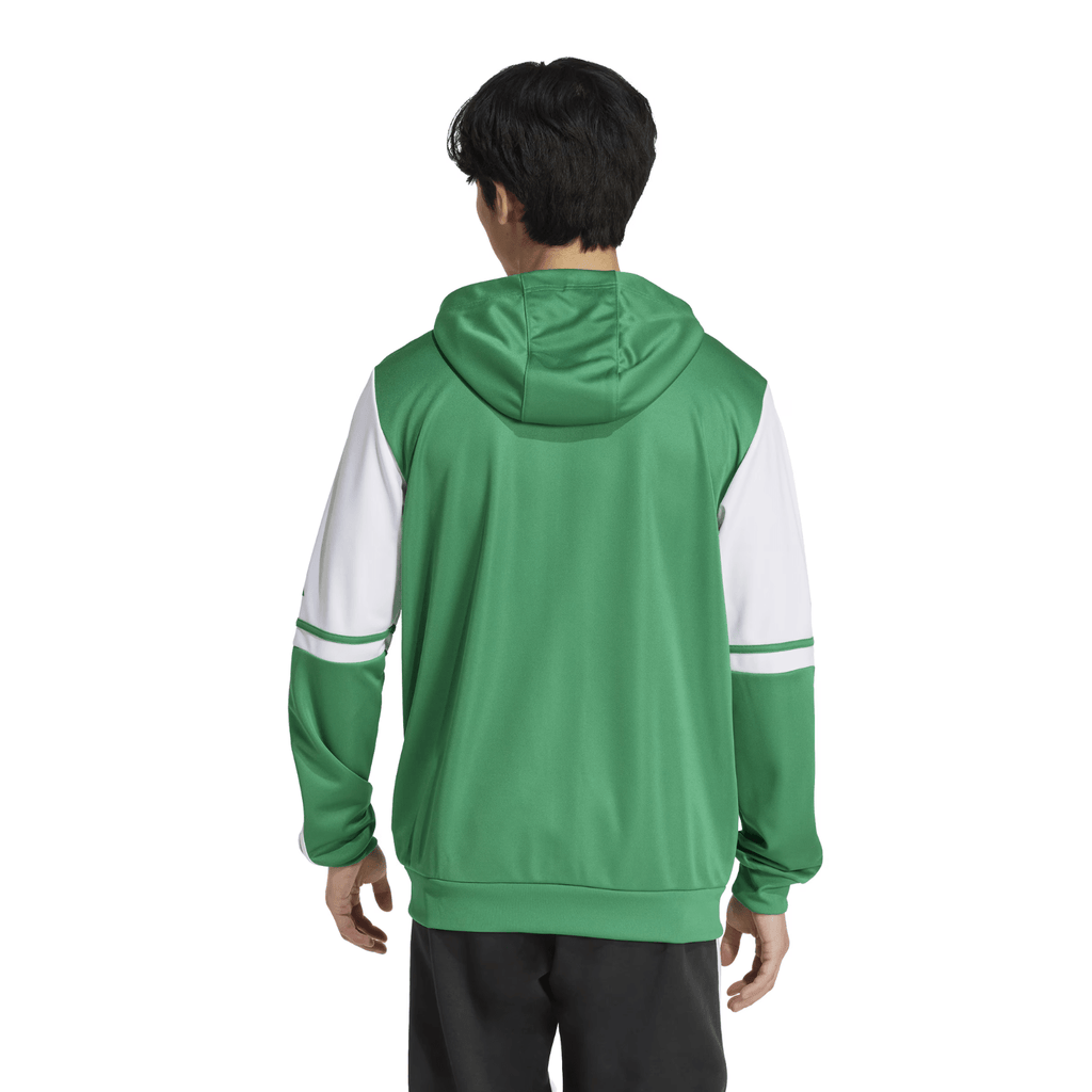 Ballynahinch Rugby Club - Poly Contrast Hood - Green - adidas - Stash Shop