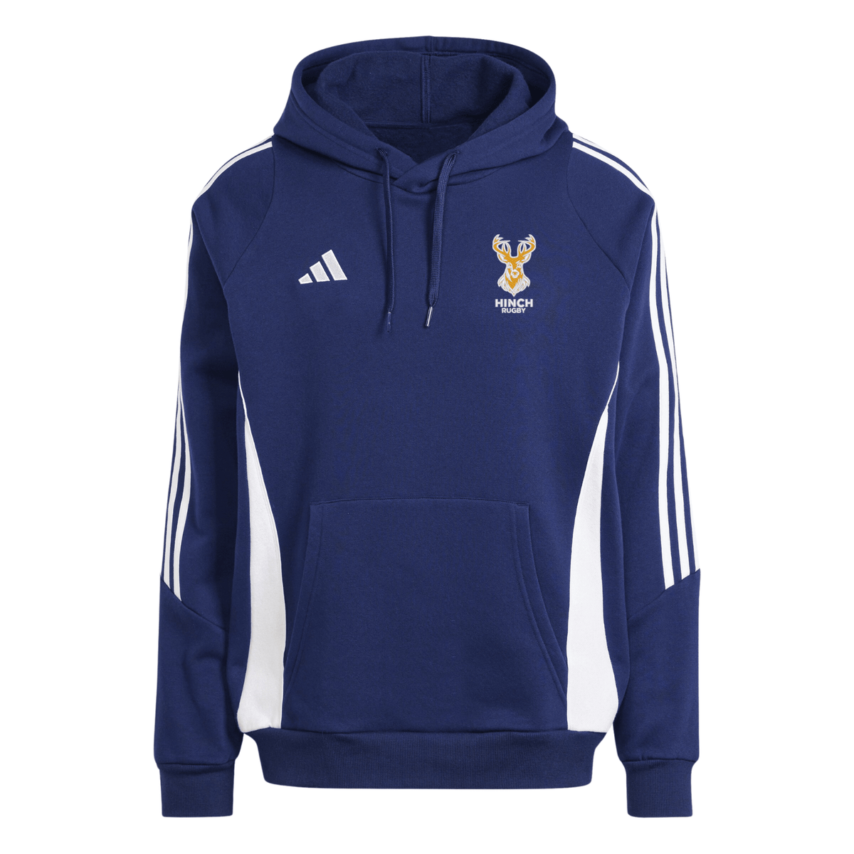 Ballynahinch Rugby Club - Tiro Cotton Hoodie - Navy - adidas - Stash Shop