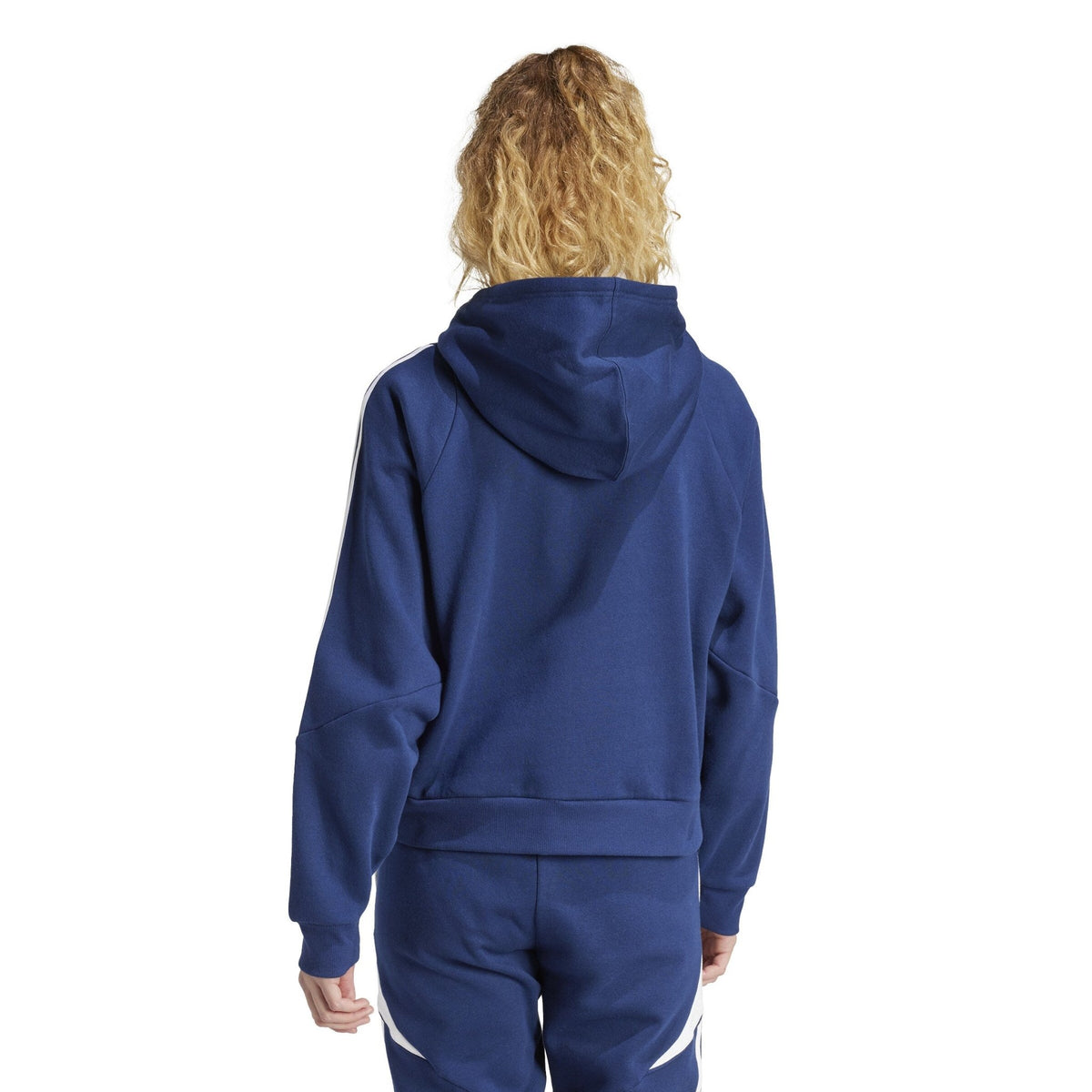 Ballynahinch Rugby Club - Tiro Cotton Ladies Hoodie - Navy - adidas - Stash Shop
