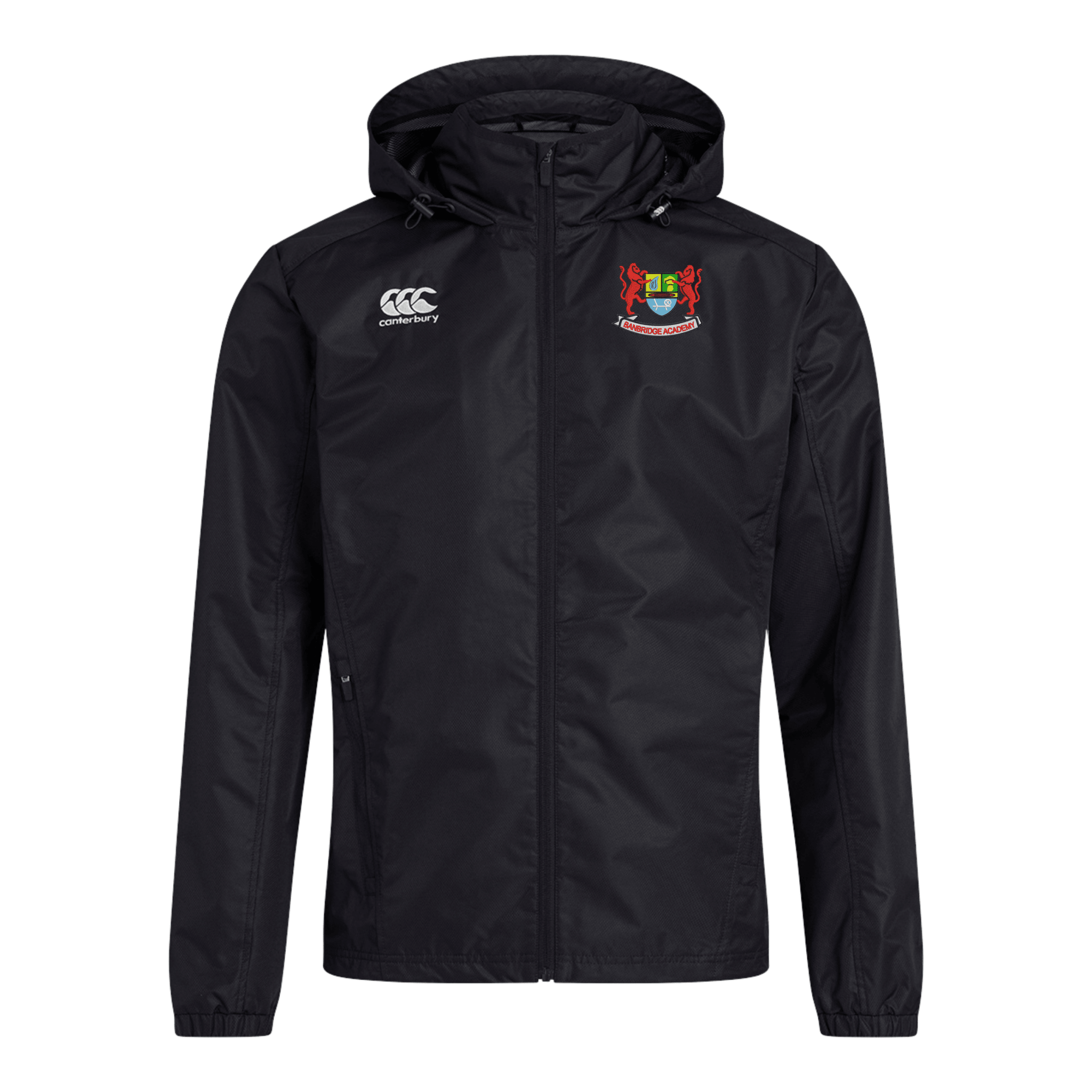 Banbirdge Academy - Full Zip Rain Jacket -Canterbury- Stash Shop
