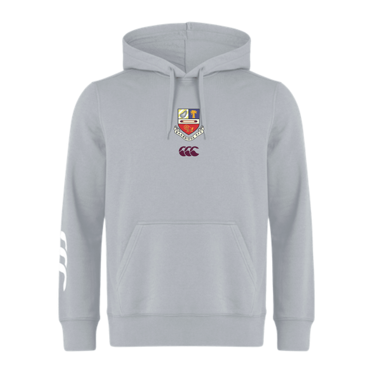 Banbridge Rugby Club - Ladies Club Hoody - Grey -Canterbury- Stash Shop