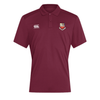 Banbridge Rugby Club - Poly Polo - Maroon -Canterbury- Stash Shop