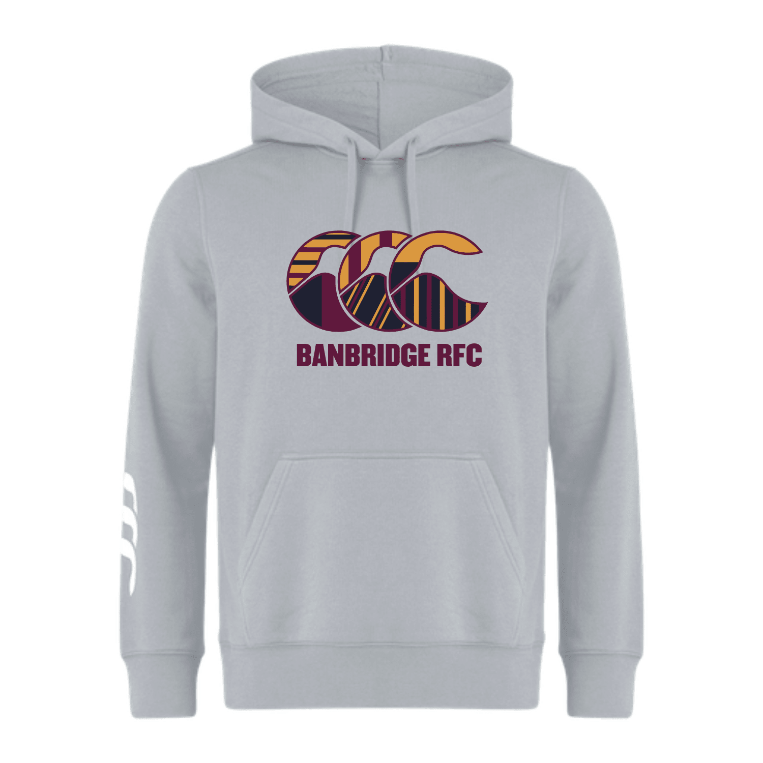 Banbridge Rugby Club - Uglies Hoodie - Grey -Canterbury- Stash Shop