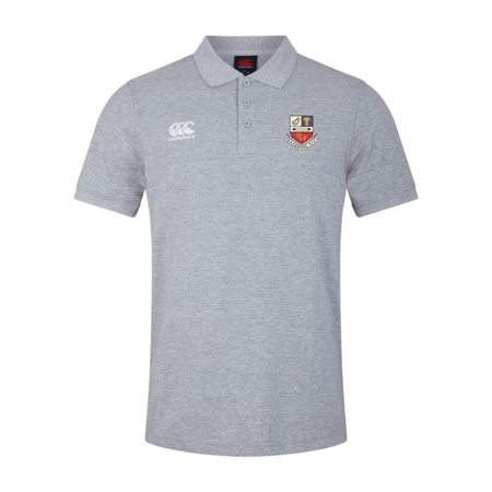Banbridge Rugby Club - Waimak Poloshirt - Grey -Canterbury- Stash Shop