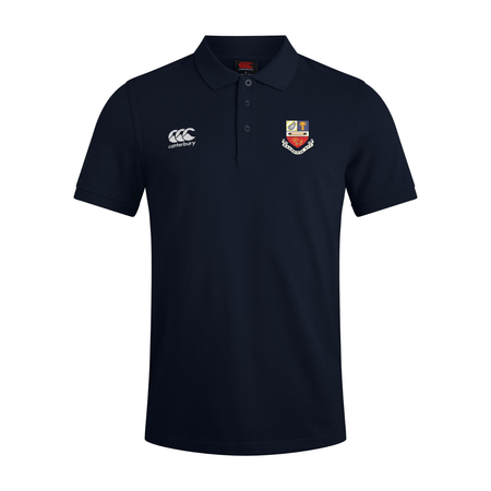 Banbridge Rugby Club - Waimak Poloshirt - Navy -Canterbury- Stash Shop