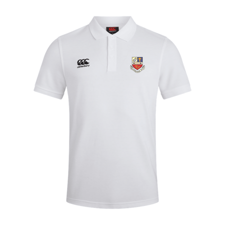 Banbridge Rugby Club - Waimak Poloshirt - White -Canterbury- Stash Shop