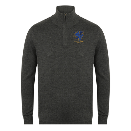 Bangor Rugby Club - 1/4 Zip Cotton Jumper - Stash Inc. - Stash Shop