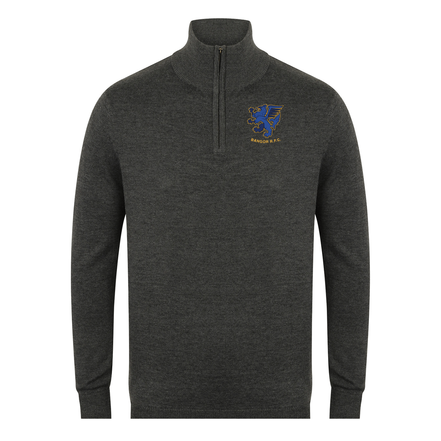 Bangor Rugby Club - 1/4 Zip Cotton Jumper - Stash Inc. - Stash Shop