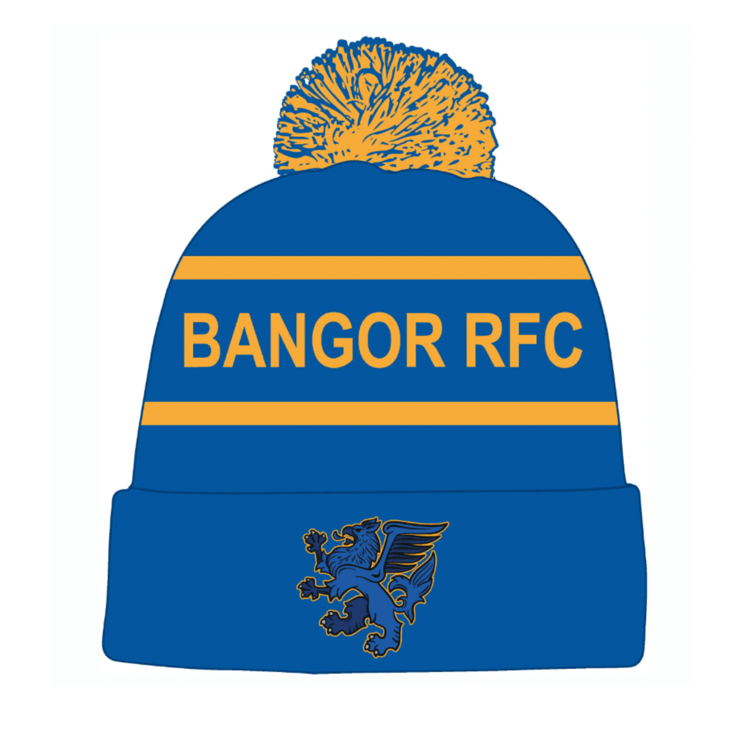 Bangor Rugby Club - Bobble Pom Hat - Stash Inc. - Stash Shop