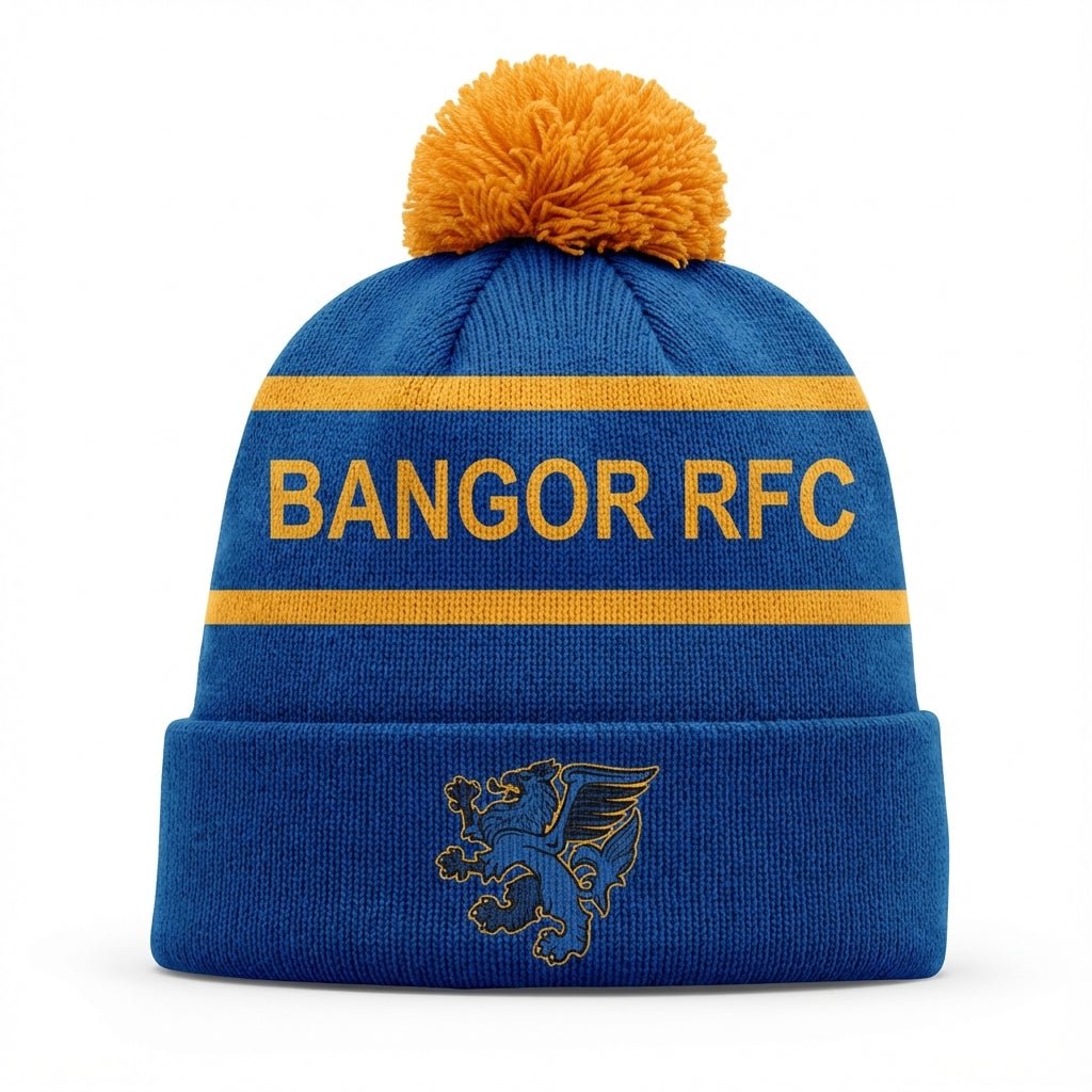Bangor Rugby Club - Bobble Pom Hat - Stash Inc. - Stash Shop