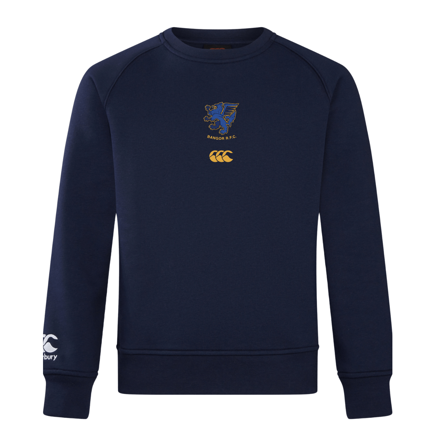 Bangor Rugby Club - Crew Sweatshirt - Navy - Canterbury - Stash Shop
