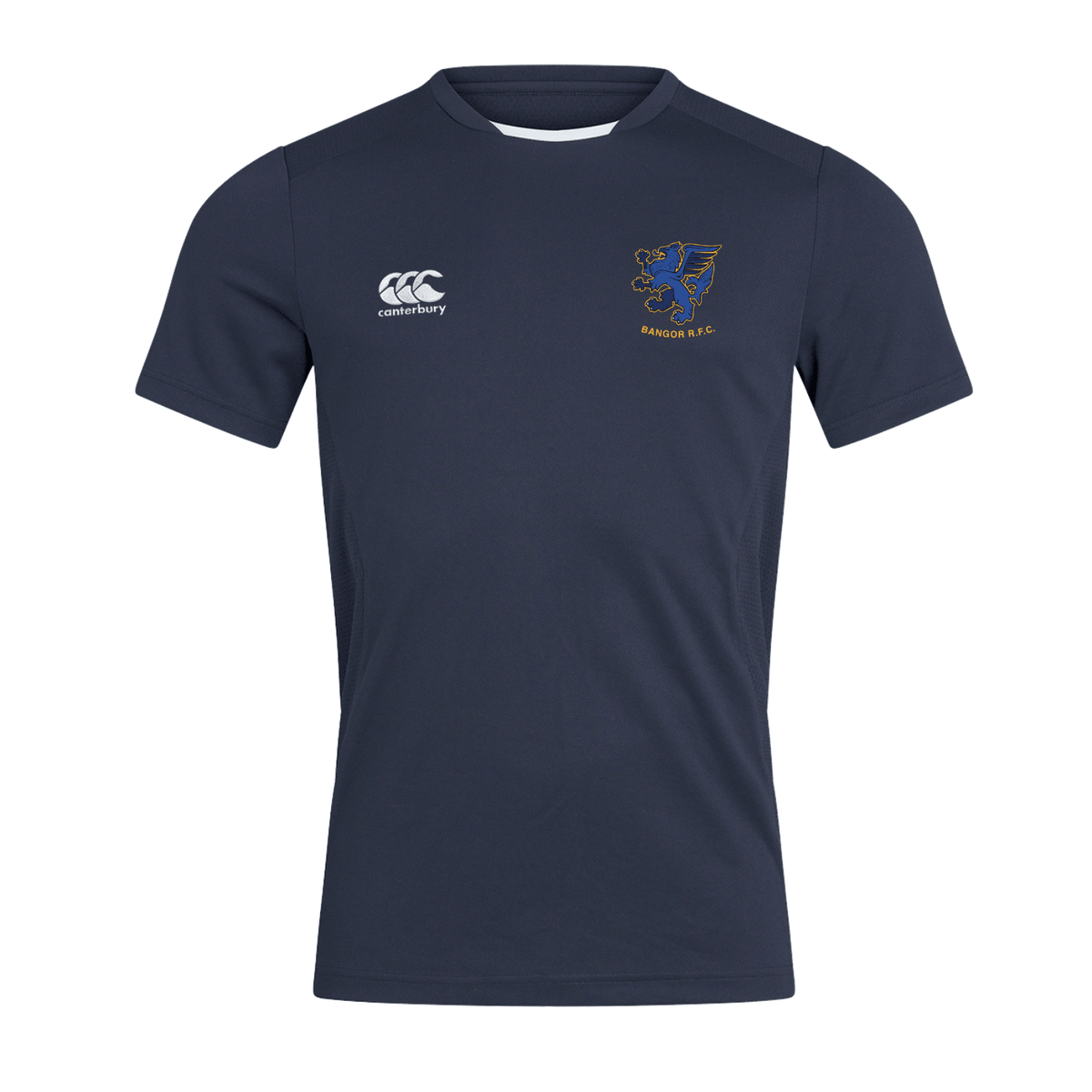 Bangor Rugby Club - Dry Tee - Navy - Canterbury - Stash Shop